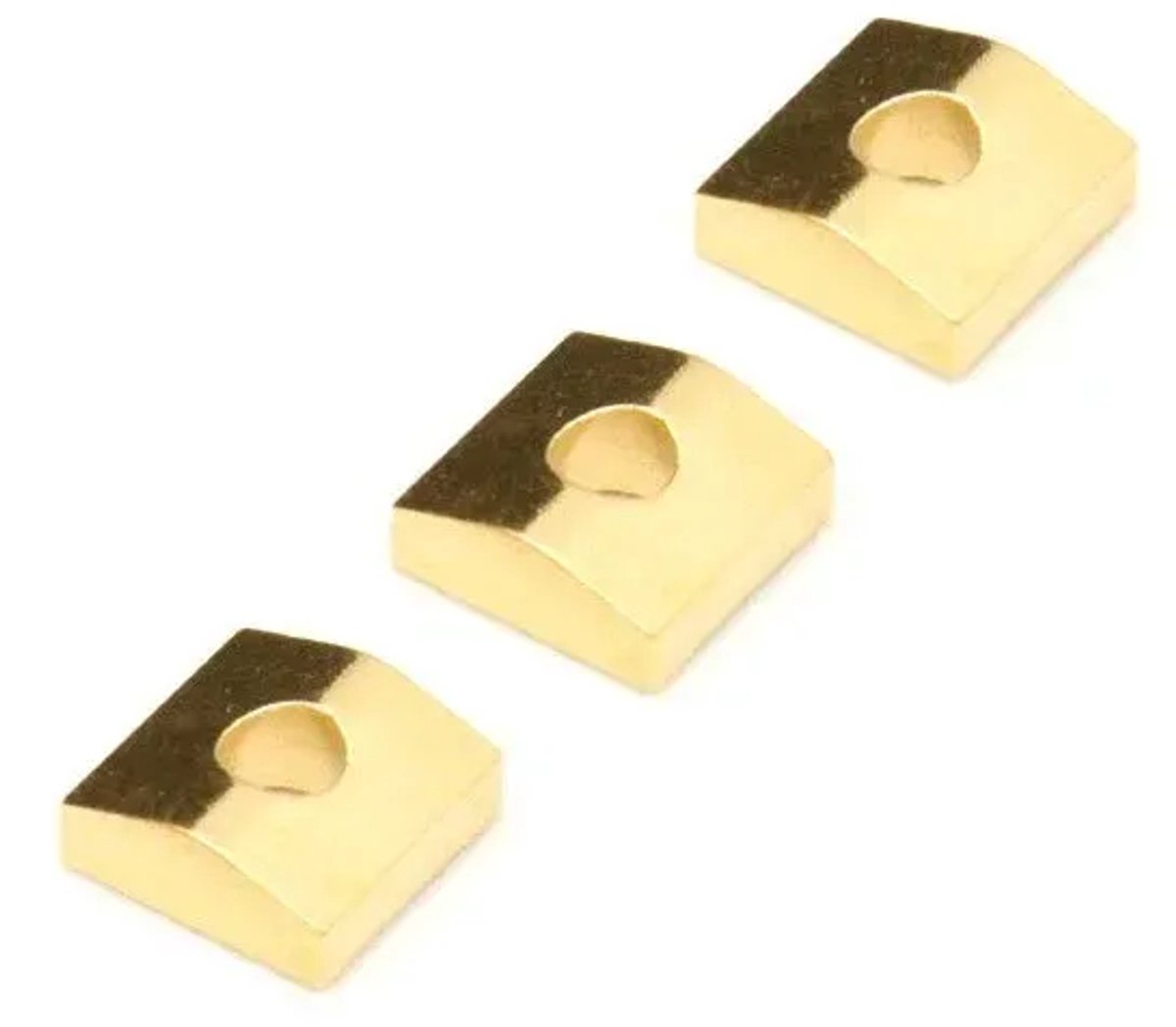 Floyd Rose FR1NCBG - 1000 Series / Special Nut Clamping Blocks (3 pcs) - Gold