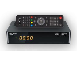 Hyro 1400 HD FTA Satellietontvanger – Gratis honderden zenders via de schotel