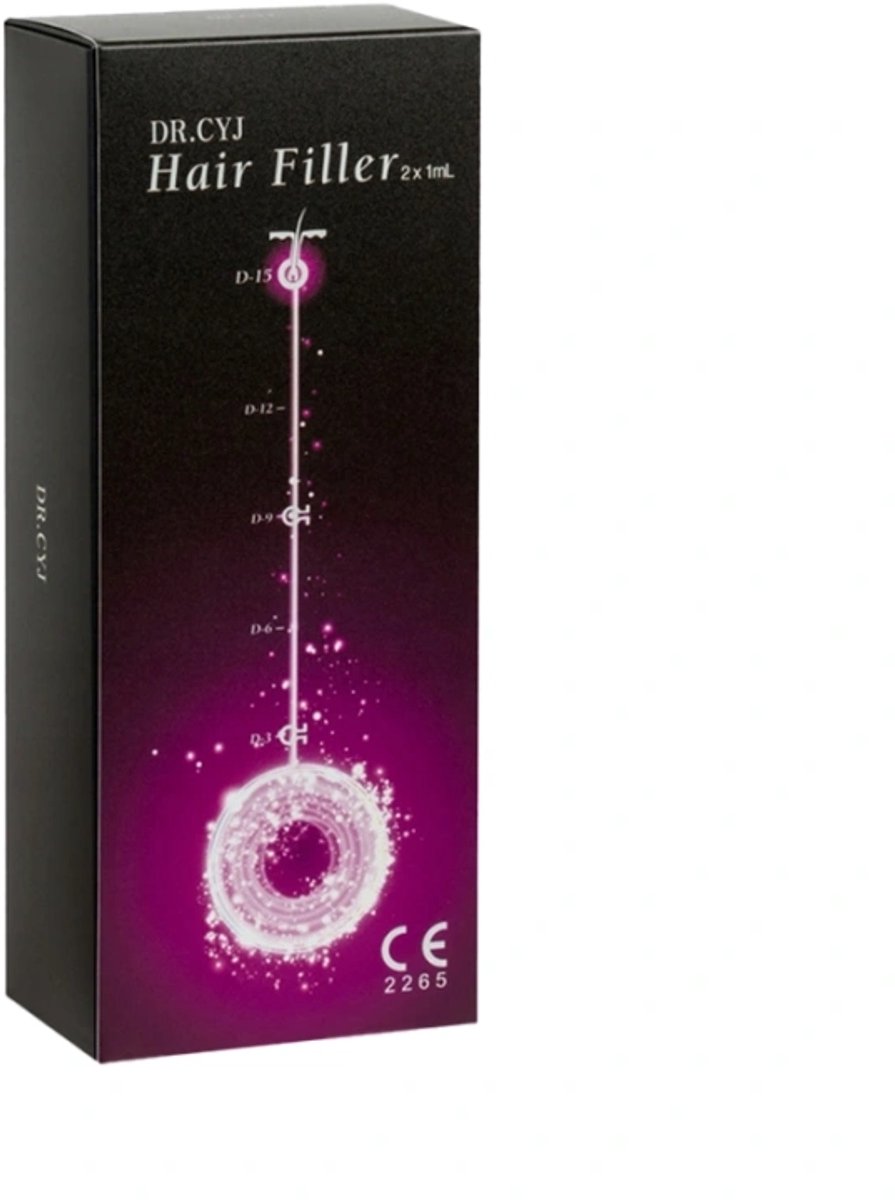 Dr. CYJ Haarfiller / Derma Meso Gel voor hoofdhuidbehandeling bij haaruitval 2x 1 ml