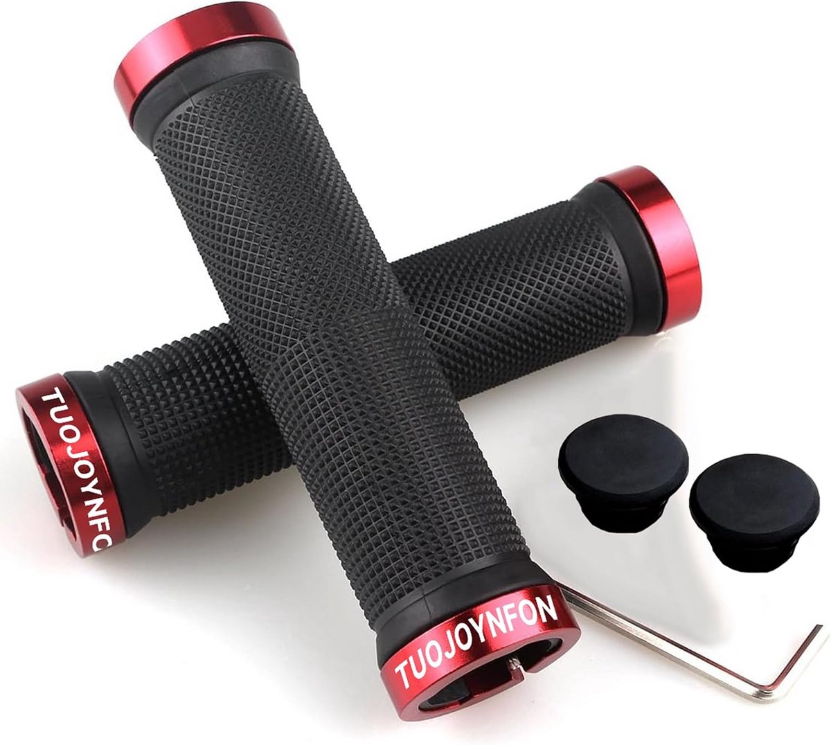 Comfortabele Antislip Fietshandgrepen met Sterke Lock-On Ringen voor MTB en Racefiets