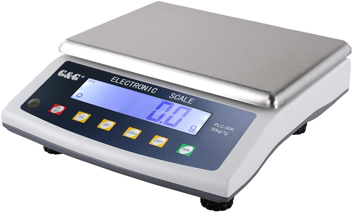 Digitale Precisieweegschaal 15 kg met 0,5 g Nauwkeurigheid