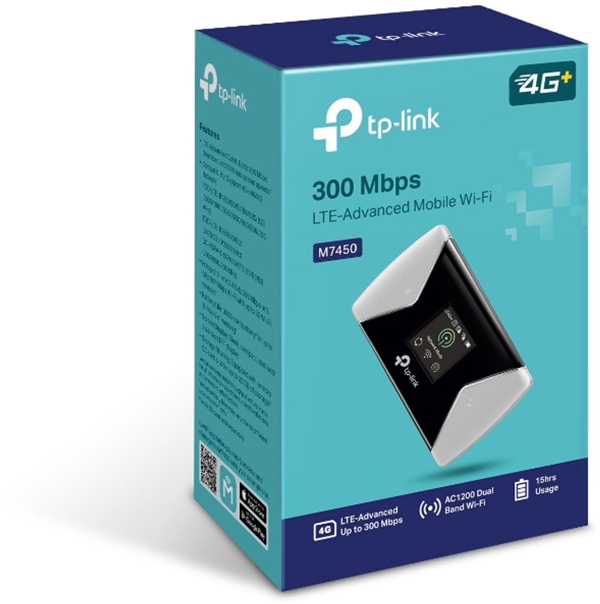 TP-Link M7450 - MiFi Router - Dual-Band - 1-pack – foto 8