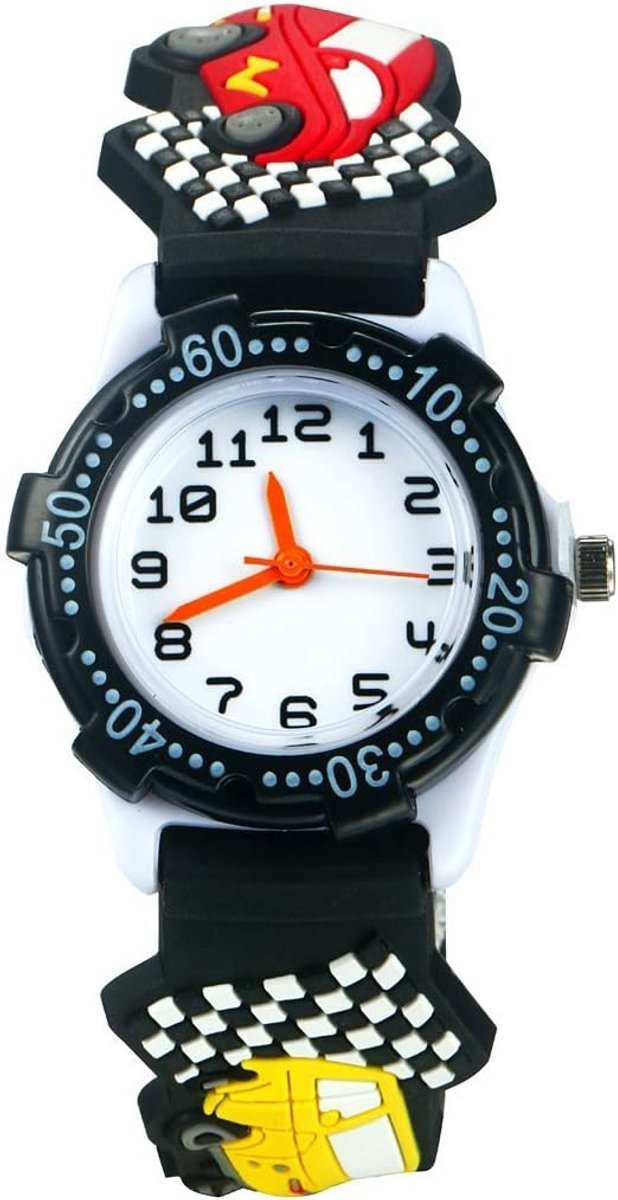 Schattig Kinderhorloge Meisjes Digitaal - Siliconen Horloge met Ronde Wijzerplaat