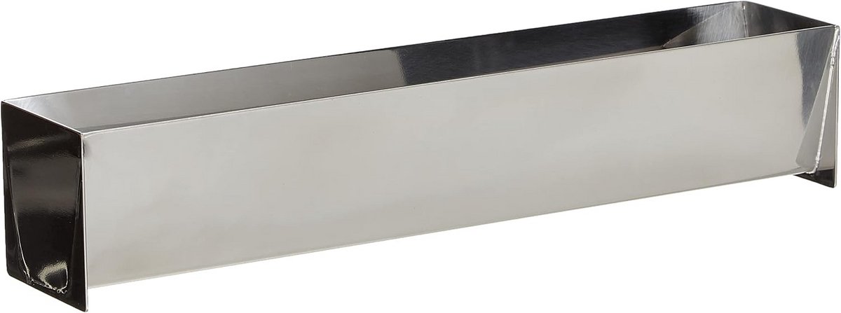 Professionele RVS Pasteivorm Trapeze - 30x6x6 cm - Voor Taart en Terrine