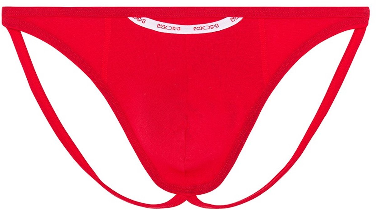 WOH heren jockstrap sexy fun rood