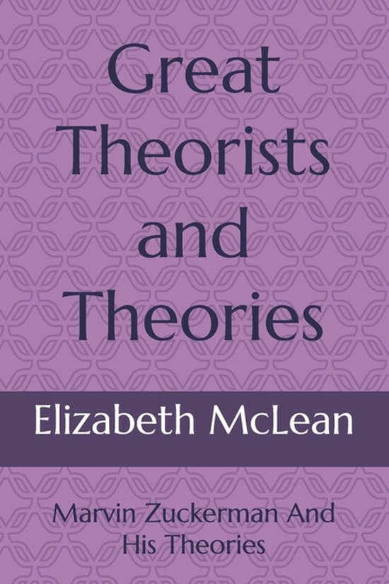Great Theorists and Theories- Great Theorists and Theories - cover