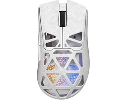 Furycube G11 – Tri-Mode Gaming Muis – Draadloos – Bedraad – Bluetooth – PAW3311 Sensor – 12.000 DPI – 1000Hz – Wit