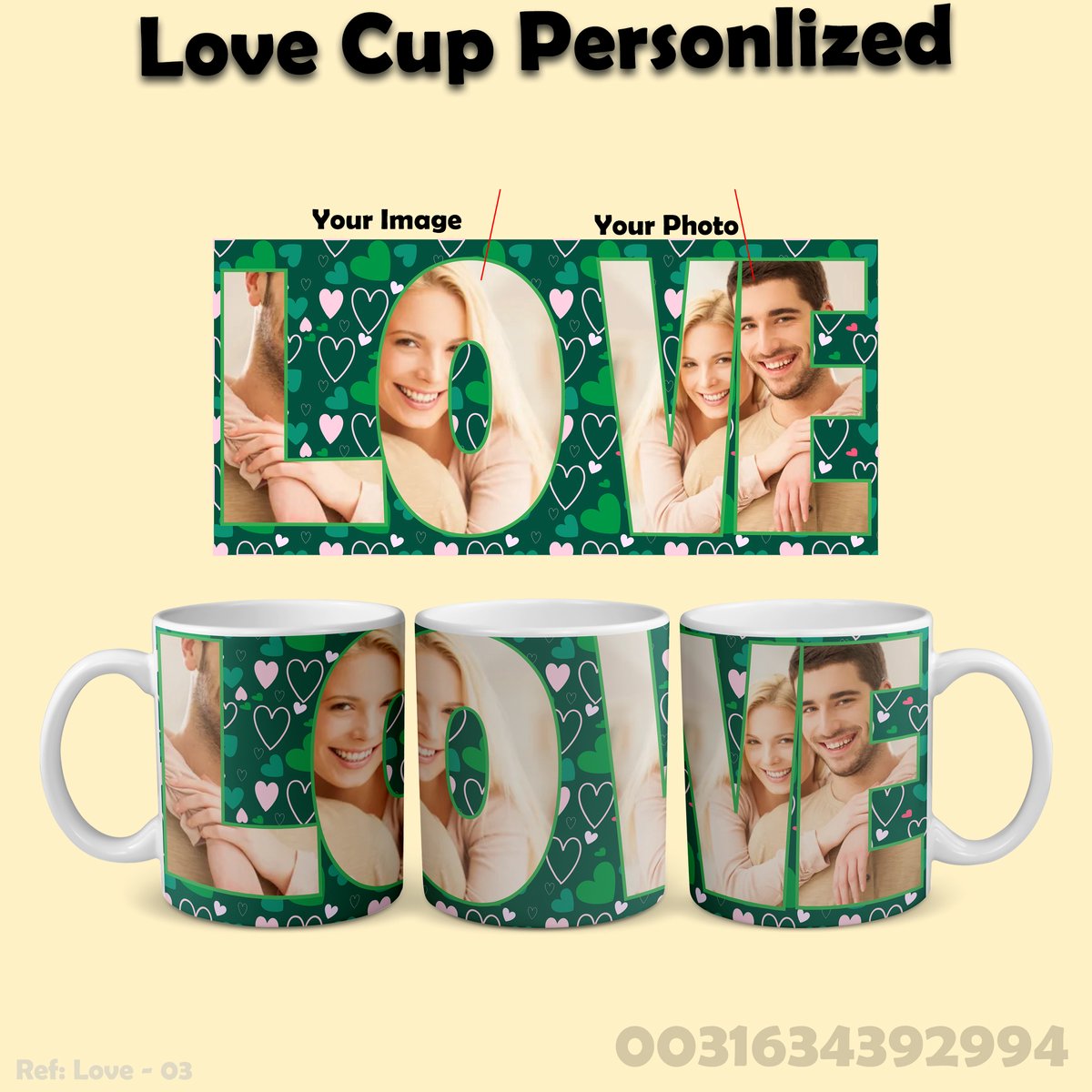 Personalized photo mug, I love you mug, Heart mug for lovers, Unique mug with photo Romantic gift mug ideal for Valentine's Day I love you heart mug photo mug love mug mug with your own photo romantic mug gift mug, unique mug