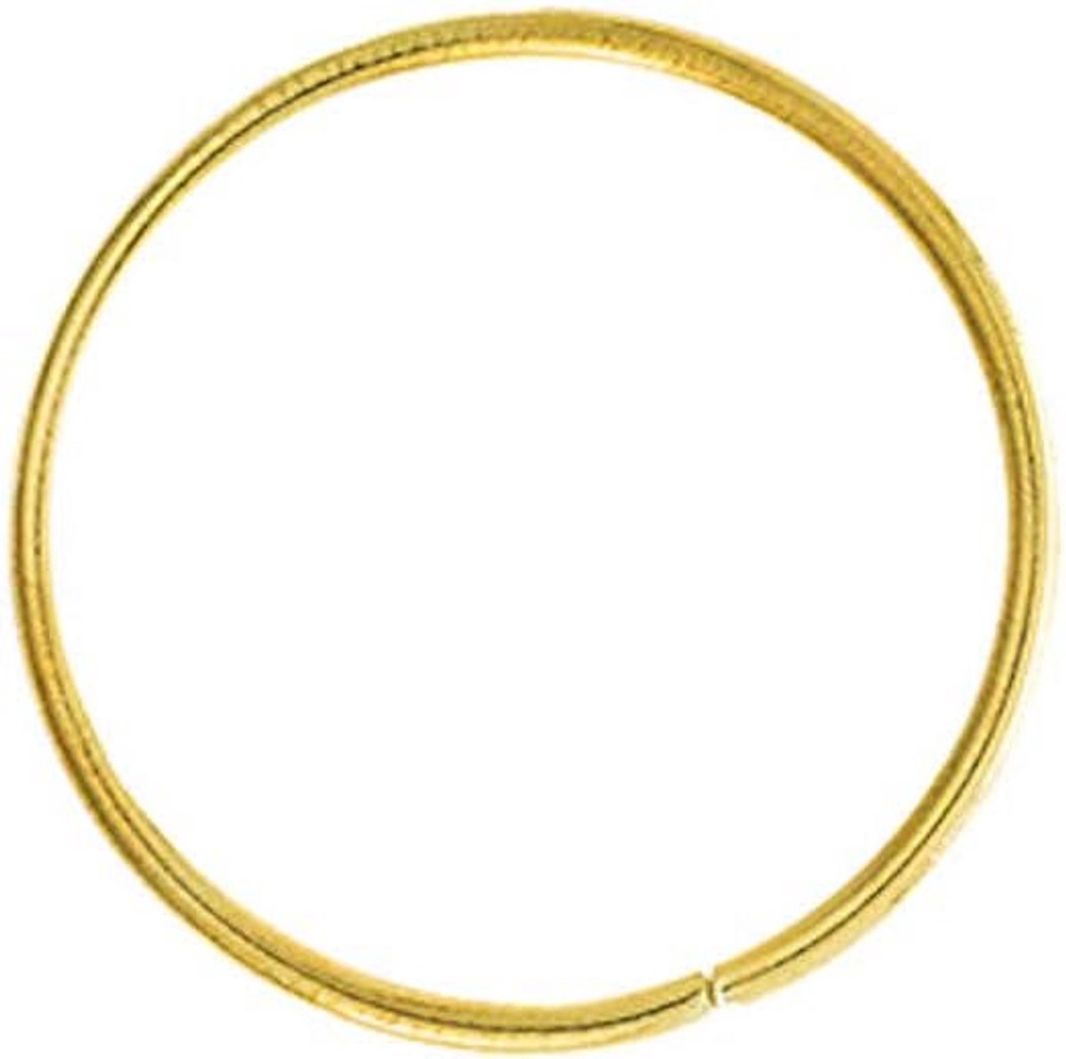 Gouden Metalen Draadringen voor Knutselen en Decoratie - Verschillende Maten