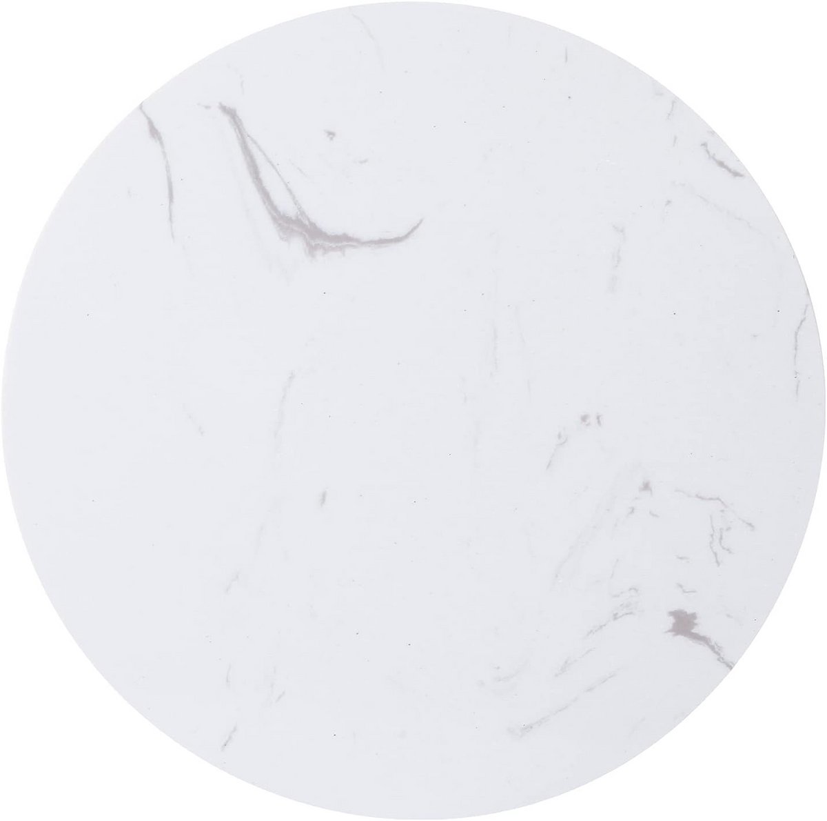 Ronde Witte Marmeren Kaasplank of Serveerschaal 20 CM