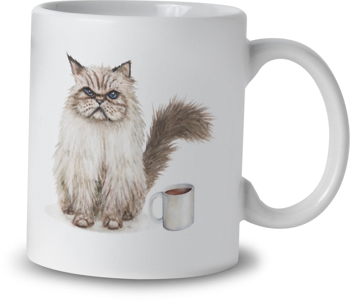 Mok – Coffee Cat – Keramiek – 325 ml – Cadeau