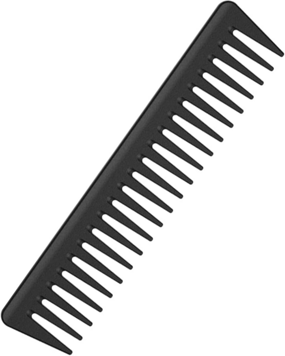 Professionele Carbon Styling Kam met Brede Tanden voor Alle Haartypes