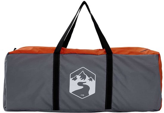 vidaXL - Familie - Binnen - Tent - Grijs - 520 - x - 520 - x - 190 - cm van Merkloos — afbeelding 4