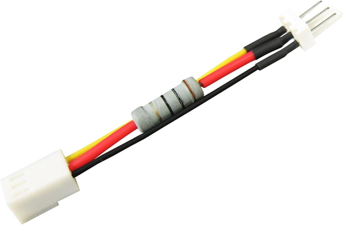 Voedingskabel voor PC Ventilator: 12V naar 9V Spanningsreductie voor Stille Werking