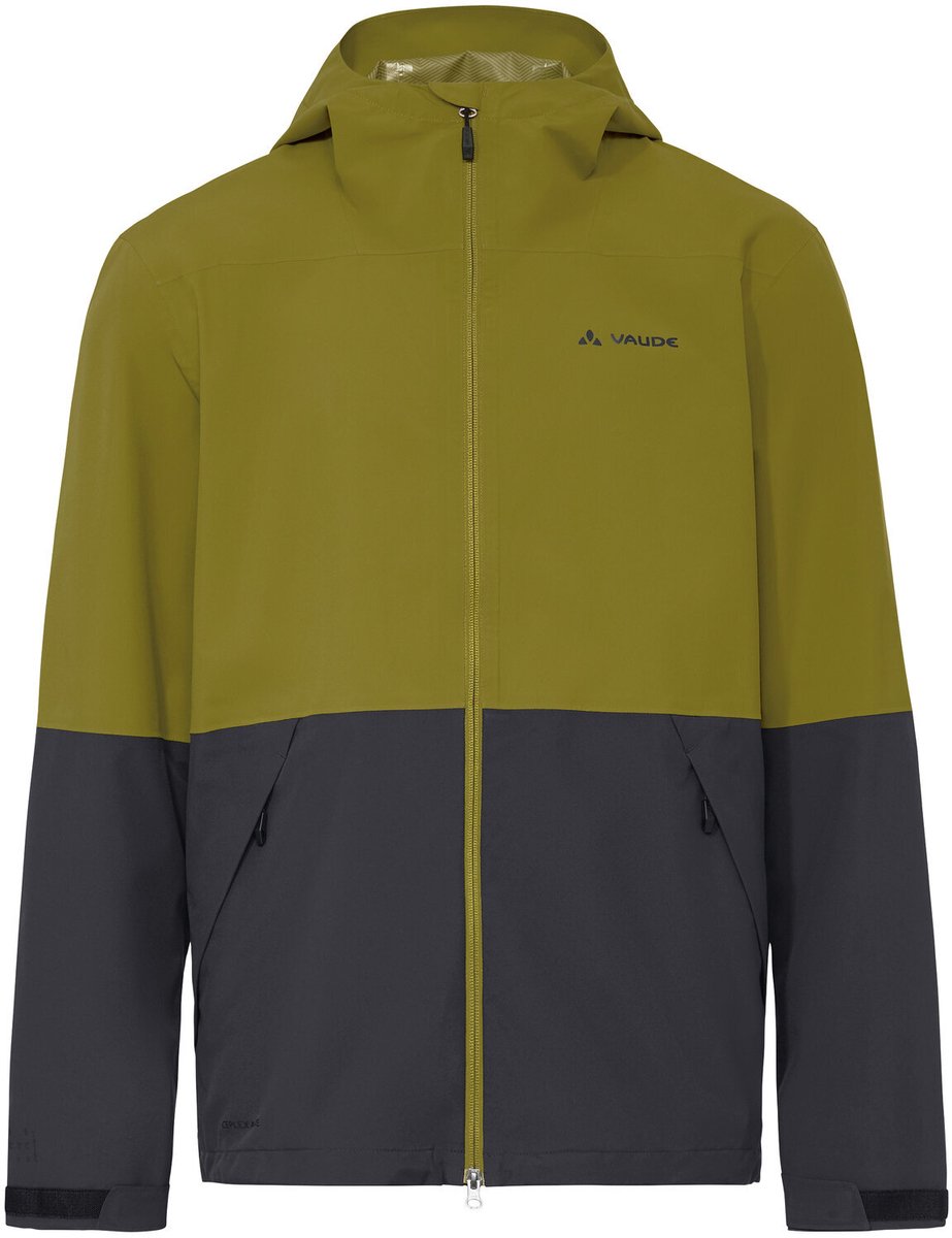VAUDE Neyland 2.5L jas, hardshell jas, heren outdoor sportjassen, waterdicht, winddicht, hardshell, capuchon, gewone pasvorm
