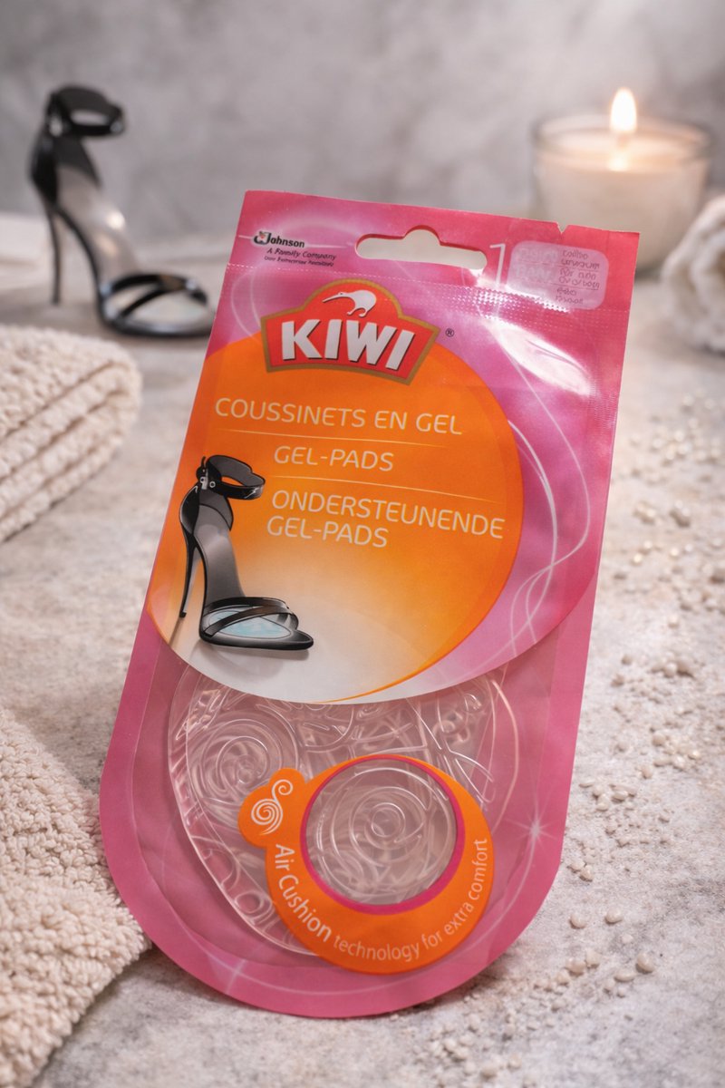 Kiwi gel kussens - ondersteunende gel pads - Hoge Hakken - voorvoet inlegzolen - party feet