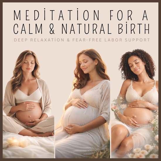 Meditation for a Calm & Natural Birth - cover