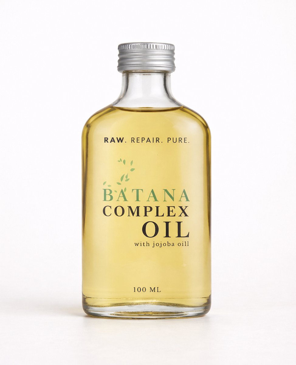 Bol.com Batana olie Complex - 100% Pure Batana haarolie met jojoba oil - Honduras - haargroei - haaruitval - huid en gezicht - H... aanbieding