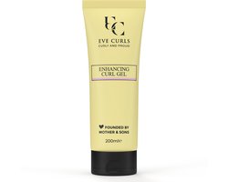Eve Curls Gel Curl Enhançant - 200ml - Cheveux Bouclés - Gel pour Boucles - Curly Girl