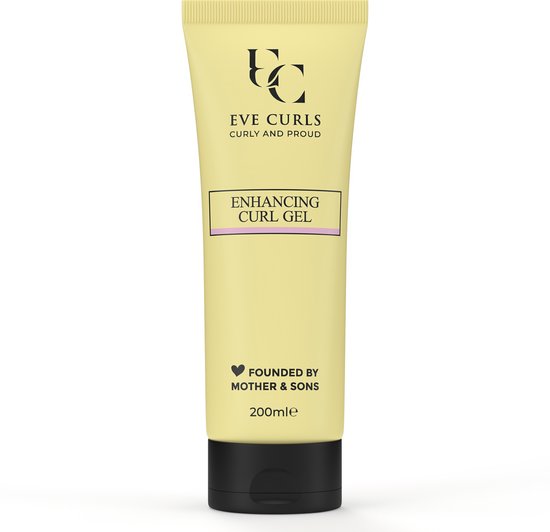 Eve Curls Enhancing Curl Gel - 200ml - Krullend Haar - Krullen Gel - Curly Girl