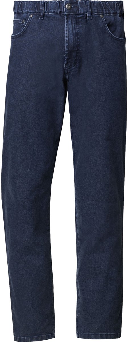 Jan Vanderstorm herren Jeans Met Elastische Band - 64 - blauw - Plus Size