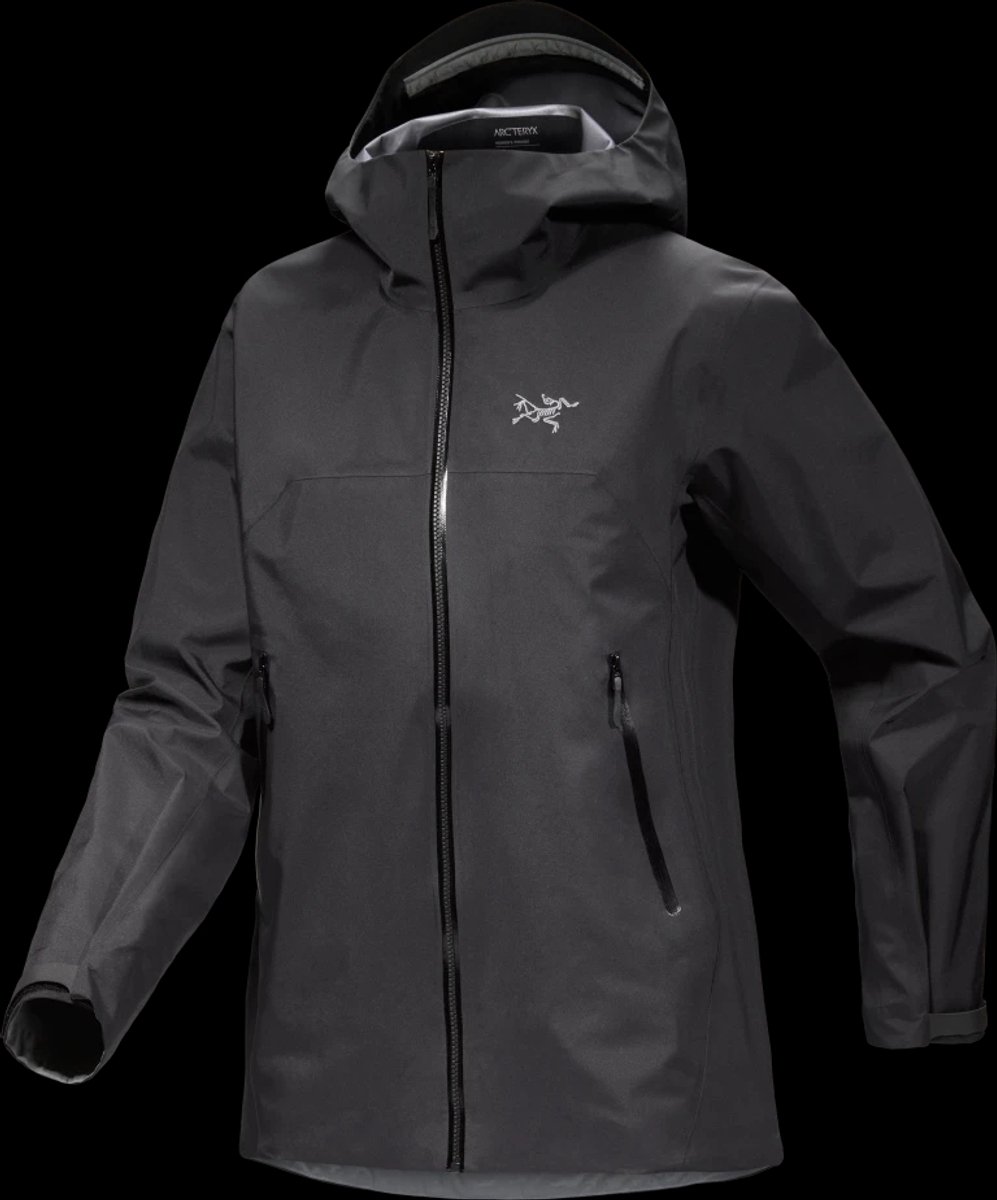 Beta Hardshell Jas Dames Zwart