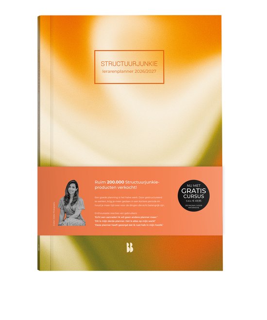 Structuurjunkie 3 - Structuurjunkie-lerarenplanner 2026/2027 - cover