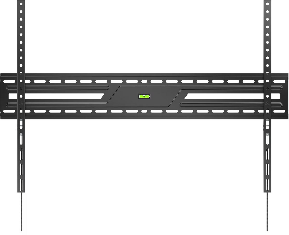 Serioux TV Muurbeugel SRXA-43X100F – Geschikt voor 43″–100″ – Vast (Fixed Mount) – Tot 75 kg – Universeel – Zwart