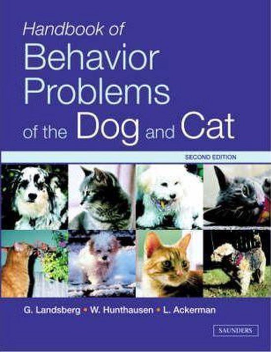 Handbook of Behavior Problems of the Dog and Cat - cover