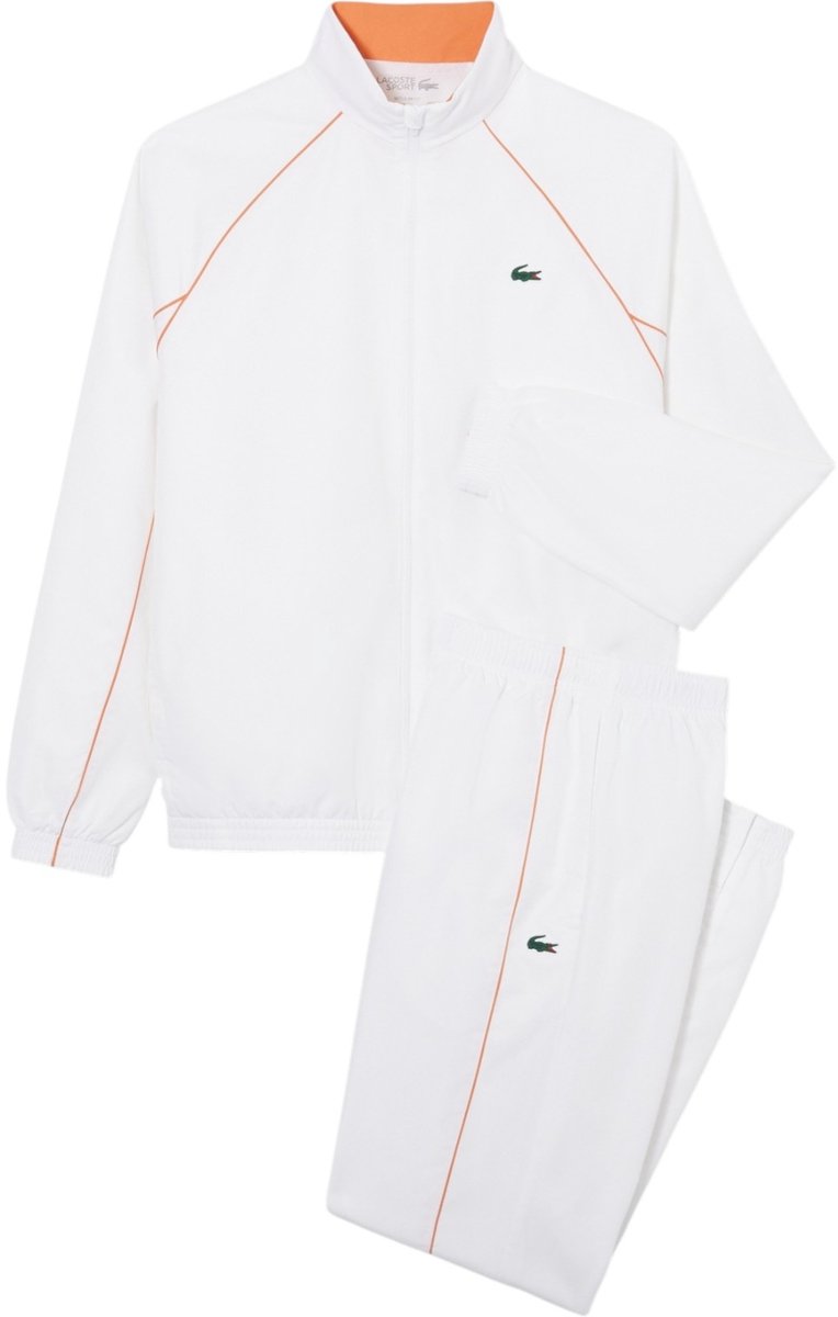 Lacoste Heren Trainingspak WH0265/001 1HW1 Wit