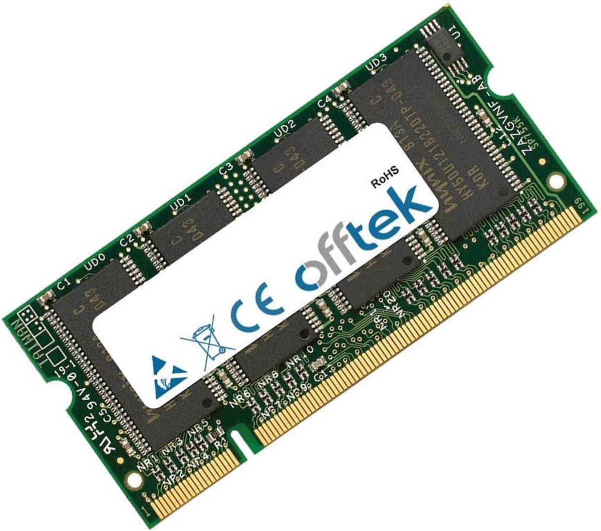 1GB RAM-geheugen Module voor Laptop PC2700 Geheugenupgrade