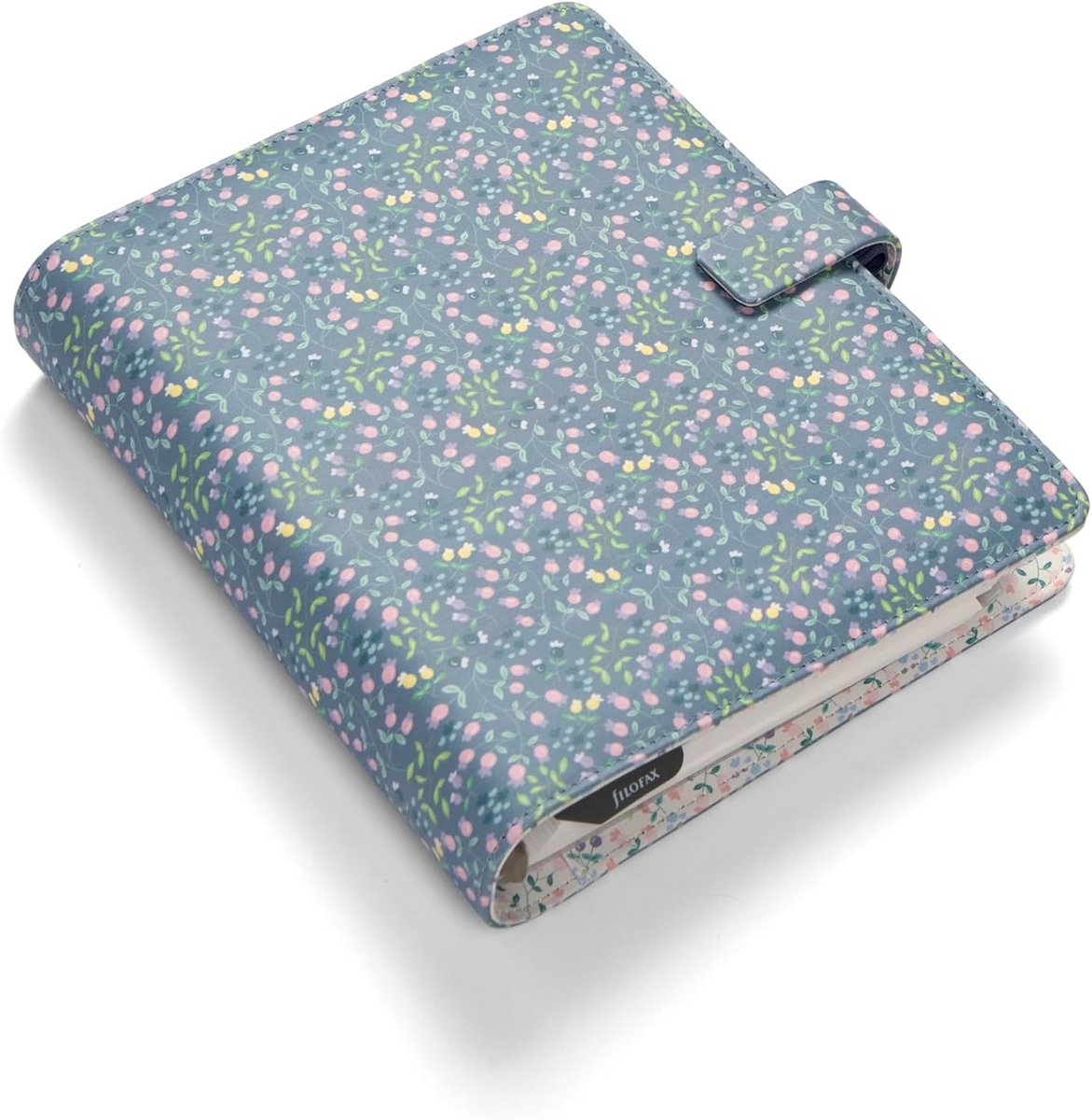 A5 Organizer Blauw – Weekplanner en Agenda met Lus en Kaartvakken