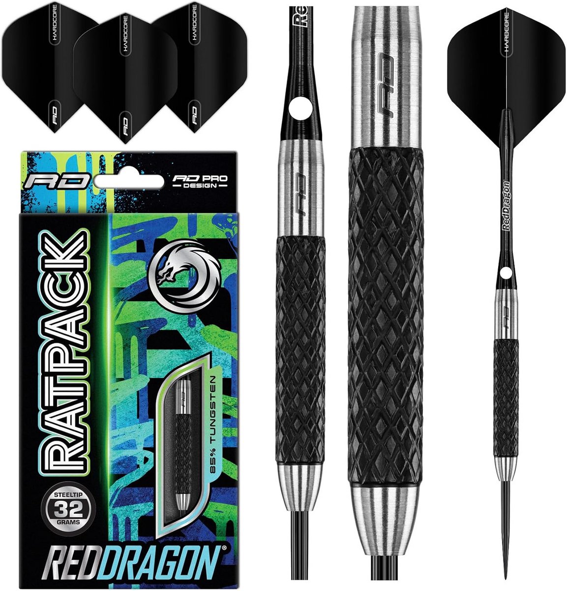 Professionele Tungsten Dartpijlen Set (26g t/m 35g) met Flights en Shafts