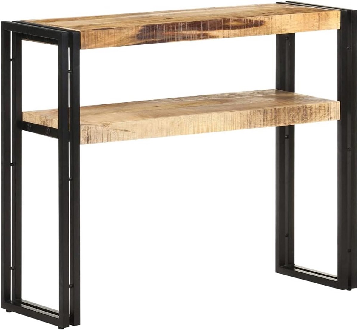Wandtafel 90x30x75 cm Ruw Mangohout Sneetafel