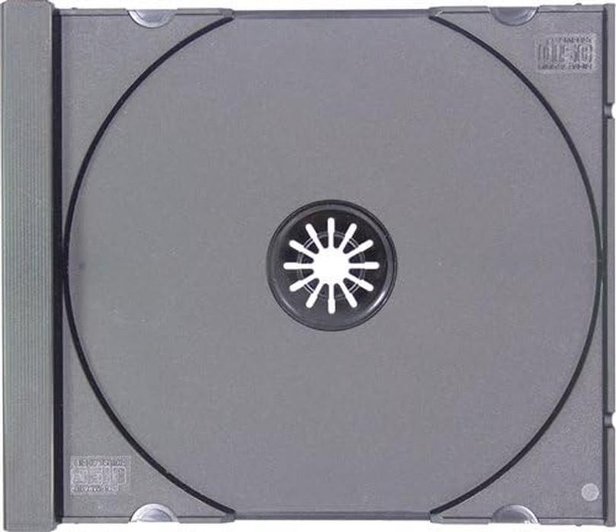 100 Zwarte CD Hoezen Losse Sleve voor Cd's en Dvd's Opslag