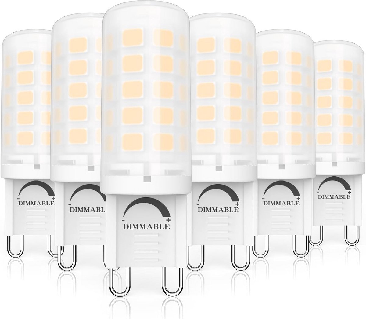 LED G9 Lamp 3W 4000K Vervangt 40W Gloeilampen Set van 6