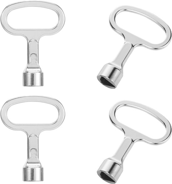 Universele Driekantsleutel Set (4 Stuks) voor Kasten, Containers en