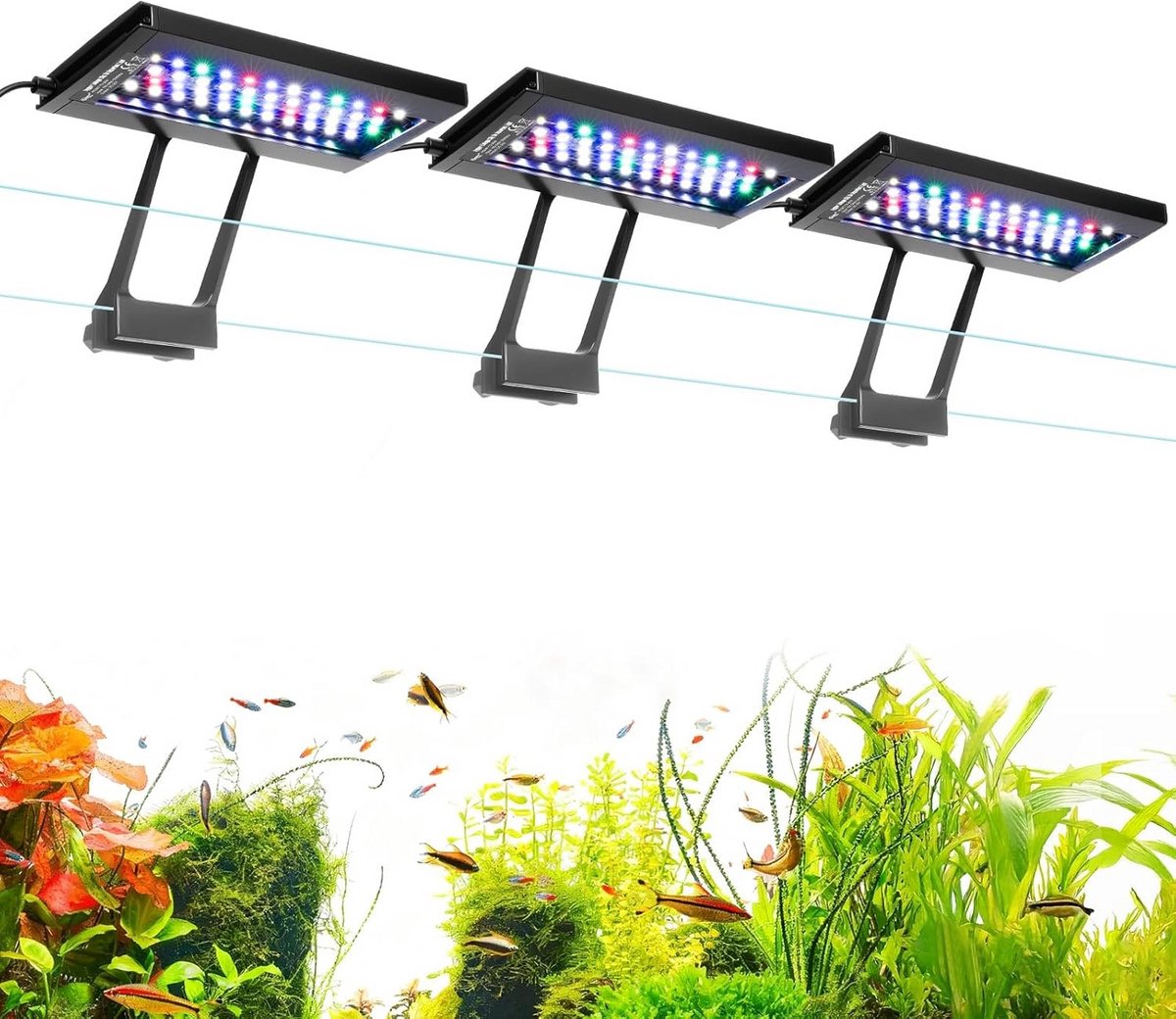 LED Aquariumverlichting met Timer en Meerdere Kleuren voor Aquaria