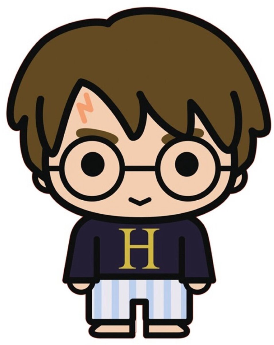 Harry Potter-vormig decoratief kussen 34x27 cm