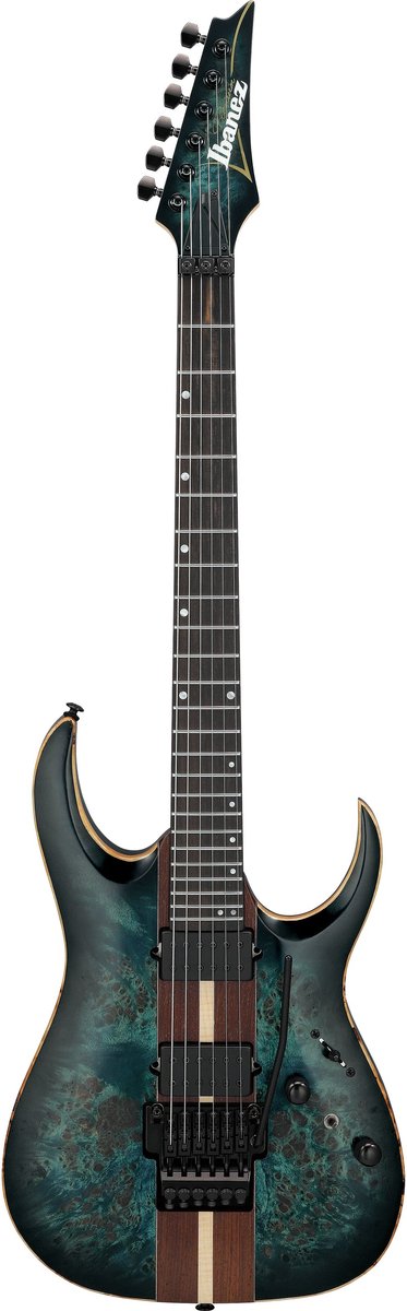 Ibanez Premium RGA20P1PB-CUL Cosmic Blue Burst Low Gloss - Elektrische gitaar
