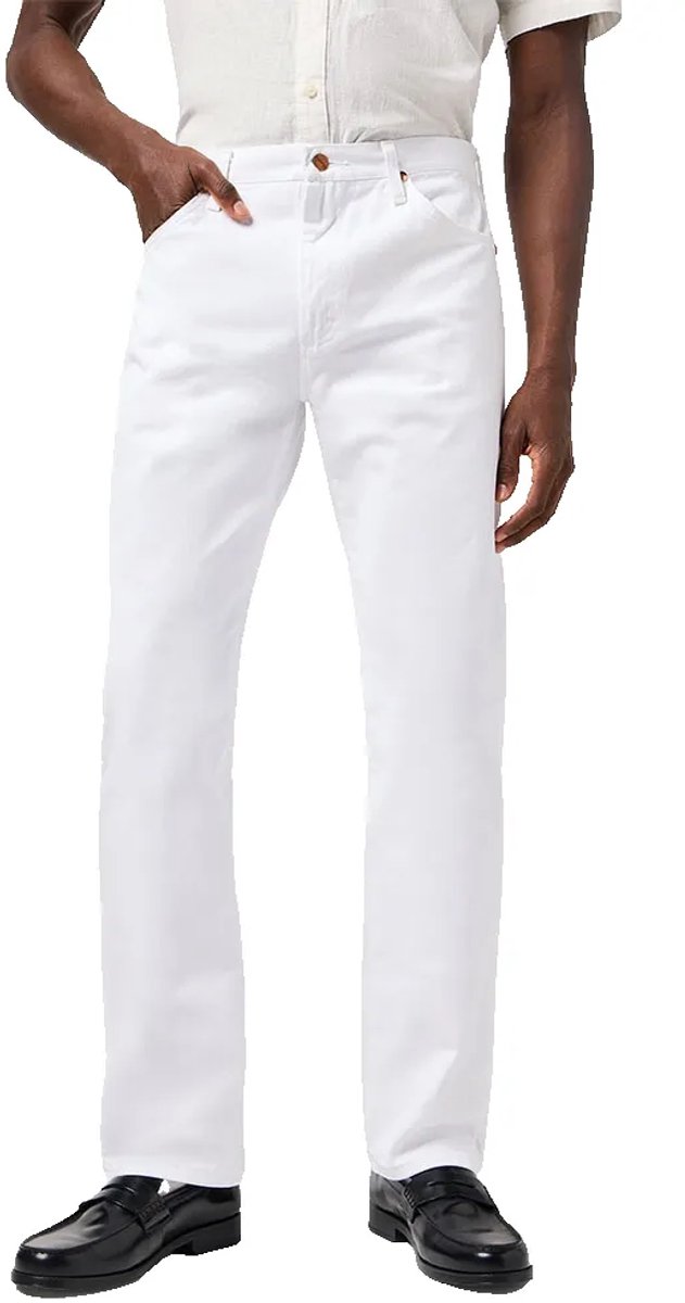 Wrangler 13mwz Spijkerbroek 30 32 Man Wit