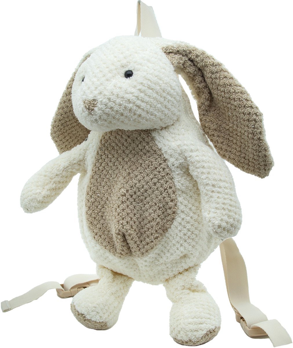 Cute - Knuffelrugzak voor kinderen - Ecru