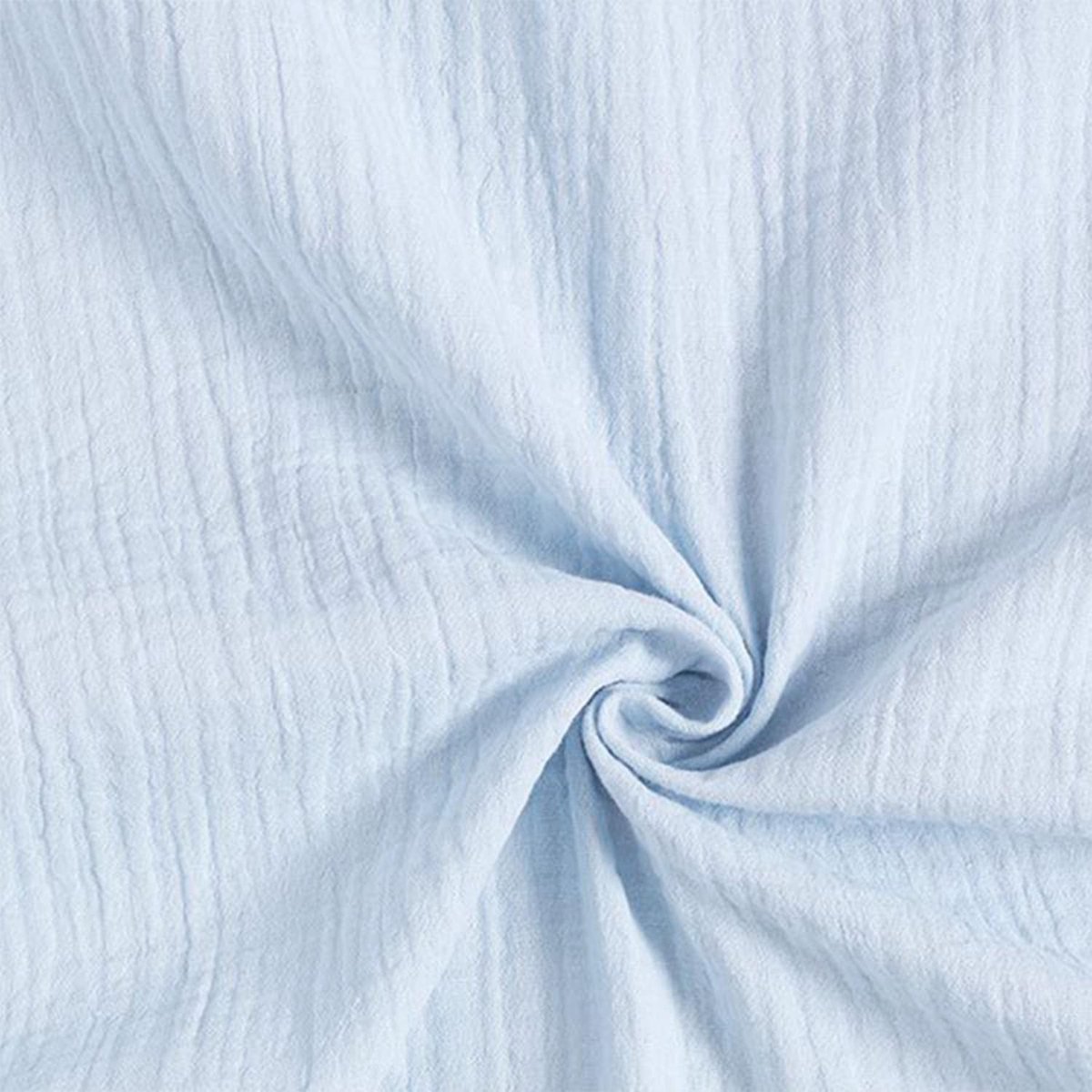 Craft Loom - Katoenen gaasstof, bleu, hoge kwaliteit - Blauw