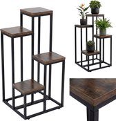 Hoge staande plantenstandaard BIOS voor 4 bloemen, 37 x 34 x 68 cm