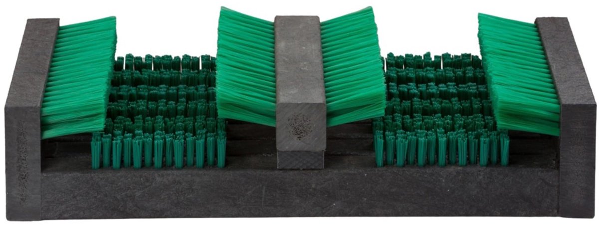 Borstelshop - voetenveger - kunststof - groen