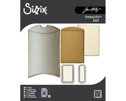 Sizzix • Vault Pillow Box + Bag by Tim Holtz