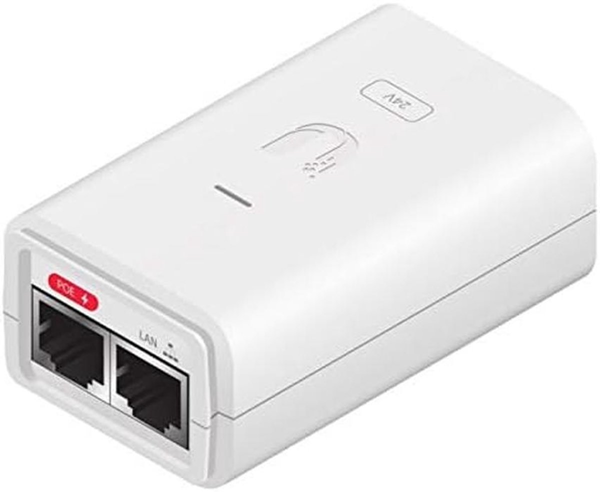 PoE Injector Gigabit 24V DC voor Power over Ethernet Apparaten