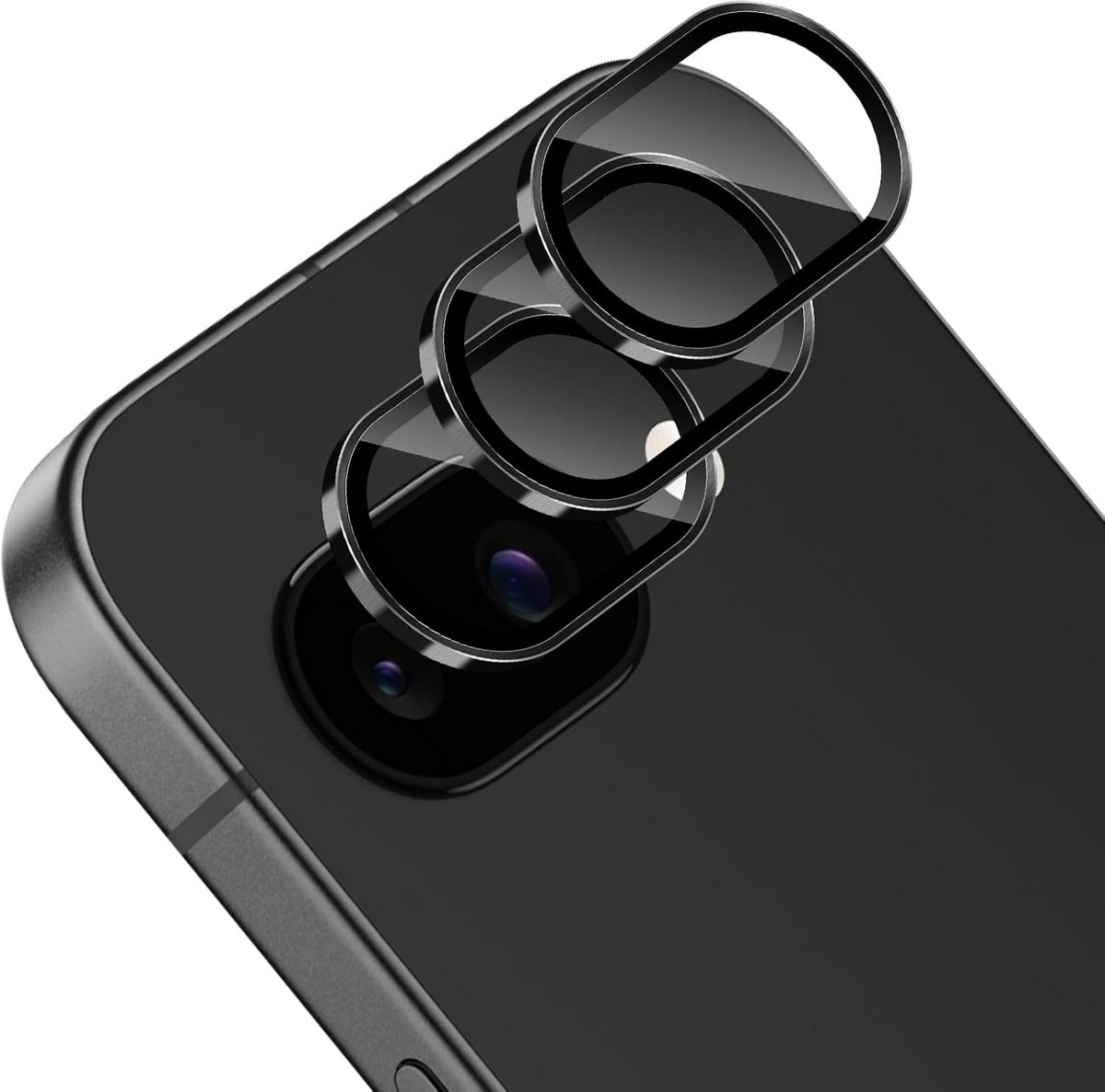3x Camera Lens Bescherming voor Pixel 9a 5G Gehard Glas Krasvrij