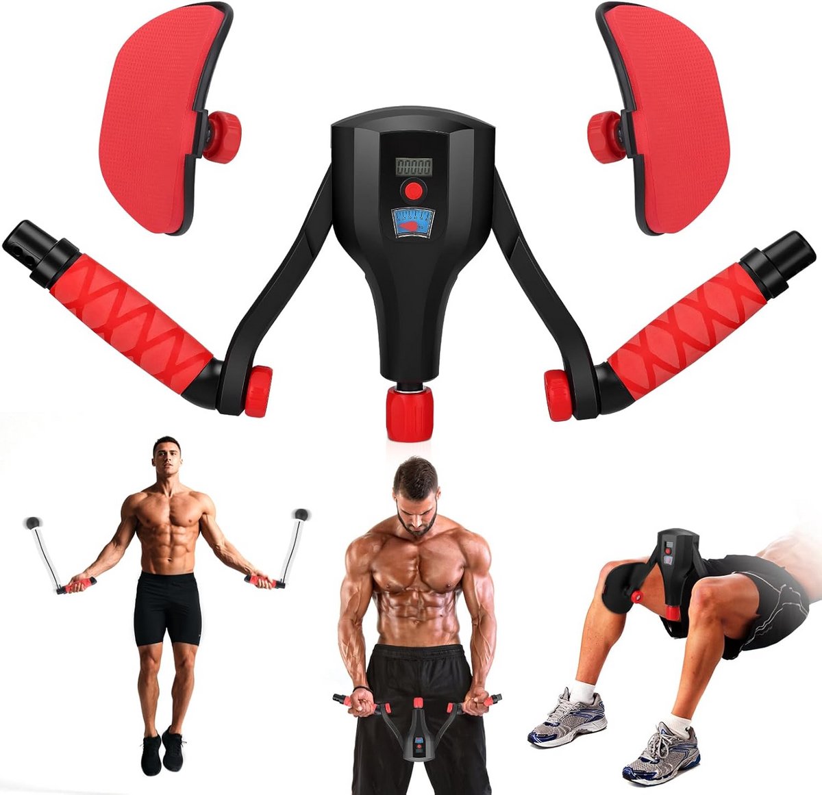 Bekkenbodemtrainer met Weerstand 0-132 LBS - Trainingsapparaat voor Billen, Dijen en Heupen