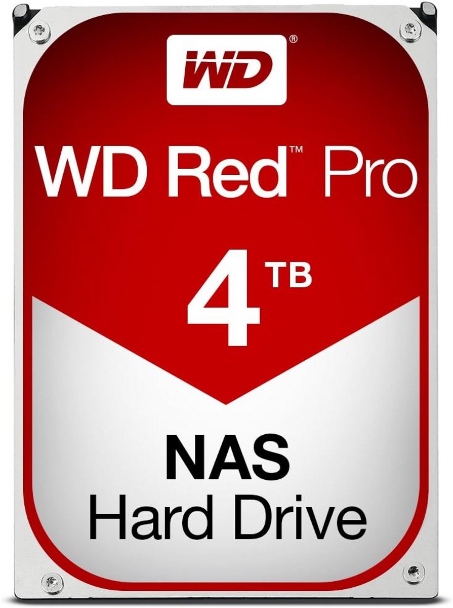 Interne Harde Schijf 4TB 3.5 inch SATA III 7200RPM voor NAS en Servers